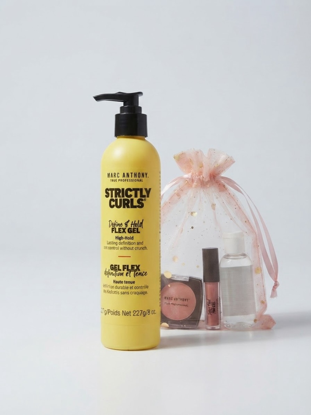 Marc Anthony Strictly Curls Define & Hold Flex Gel & Beauty Gift Bag